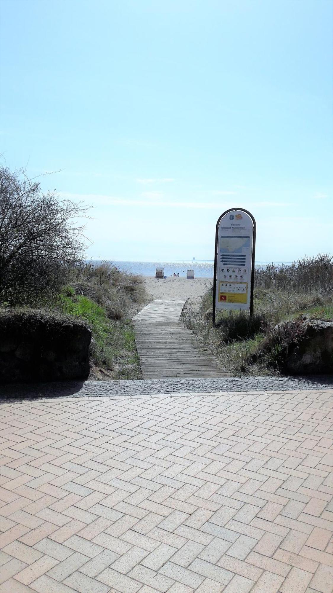 Fewo Muschelgetuschel Im Prinz Hamlet - Direkte Strandlage بيلزيرهاكين المظهر الخارجي الصورة